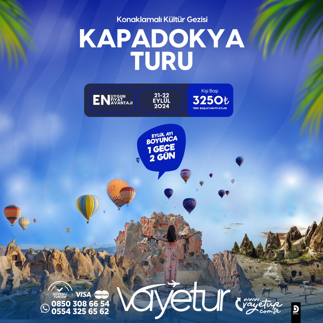 KAPADOKYA TURU (DOLMUŞTUR )