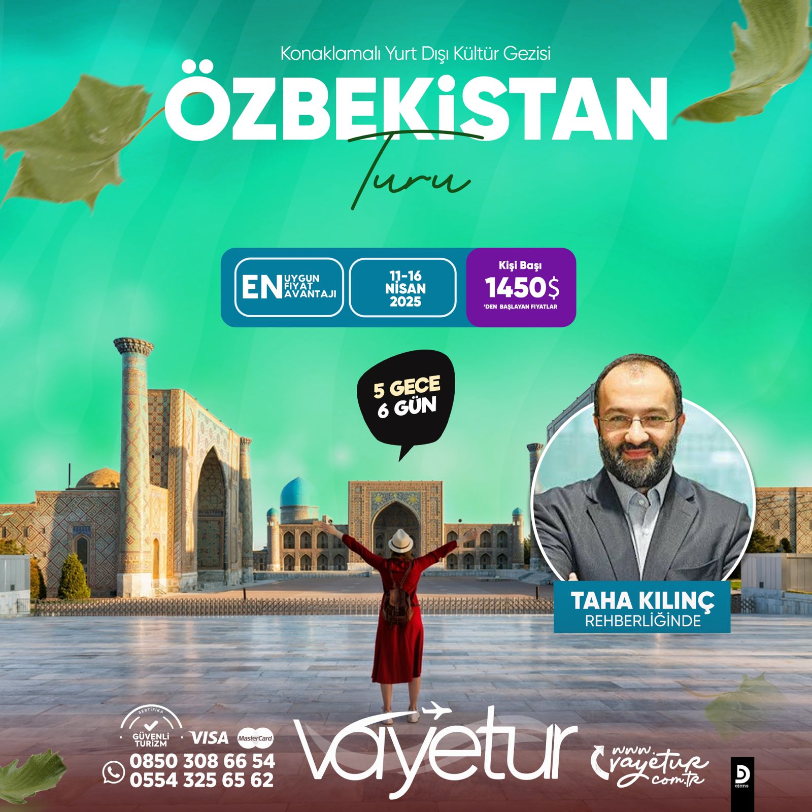 ÖZBEKİSTAN TURU 5 GECE 6 GÜN